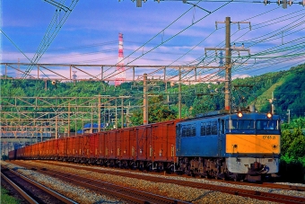 JR貨物 国鉄EF65形電気機関車 EF65 21 鉄道フォト・写真 by 丹波篠山さん 山崎駅 (京都府)：1998年07月18日00時ごろ