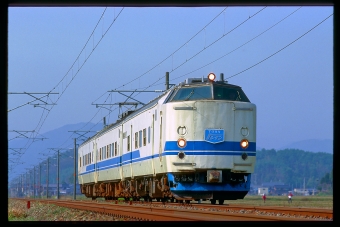 JR西日本 クハ419形 クハ419-1 鉄道フォト・写真 by 丹波篠山さん 河毛駅：1998年03月28日00時ごろ