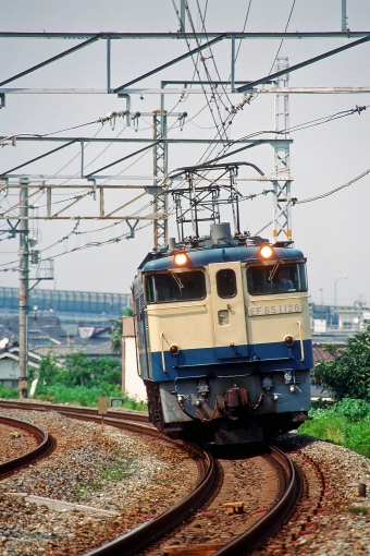 JR西日本 国鉄EF65形電気機関車 EF65 1126 鉄道フォト・写真 by 丹波篠山さん 山崎駅 (京都府)：2000年07月20日00時ごろ