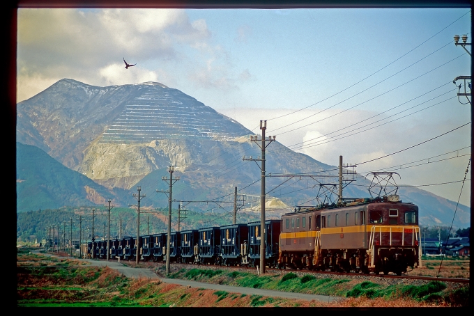 鉄道フォト・写真：三岐鉄道ED45形電気機関車 ED45 8 丹生川駅 鉄道フォト・写真 by 丹波篠山さん - 撮影日 2000/12/19 00:00