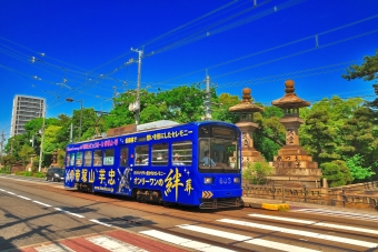 阪堺電気軌道モ601形電車 603 鉄道フォト・写真 by 丹波篠山さん 住吉鳥居前停留場：2022年05月05日14時ごろ