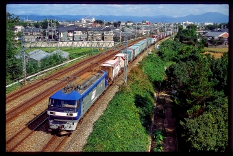 JR貨物 EF210形 EF210-15 鉄道フォト・写真 by 丹波篠山さん 山崎駅 (京都府)：2000年10月21日00時ごろ
