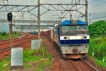 JR貨物 EF210形 EF210-153 鉄道フォト・写真 by 丹波篠山さん 枇杷島駅 (JR)：2022年08月20日10時ごろ