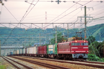 JR貨物 国鉄EF81形電気機関車 EF81 122 鉄道フォト・写真 by 丹波篠山さん 山崎駅 (京都府)：1999年10月14日00時ごろ