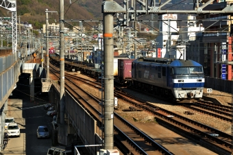 JR貨物 EF210形 EF210-124 鉄道フォト・写真 by 丹波篠山さん 三原駅：2011年04月04日15時ごろ