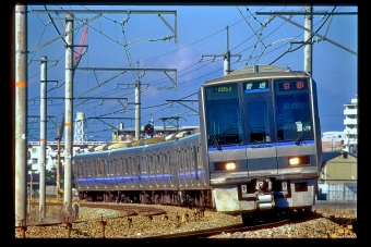 JR西日本 クハ207形 クハ207-2 鉄道フォト・写真 by 丹波篠山さん 三田駅 (兵庫県|JR)：1998年02月10日00時ごろ