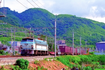 JR貨物 国鉄EF66形電気機関車 EF66 16 鉄道フォト・写真 by 丹波篠山さん 山崎駅 (京都府)：1996年08月23日00時ごろ