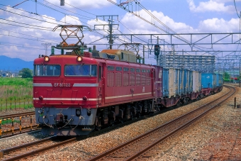 JR貨物 国鉄EF81形電気機関車 EF81 122 鉄道フォト・写真 by 丹波篠山さん 岸辺駅：1997年07月19日00時ごろ