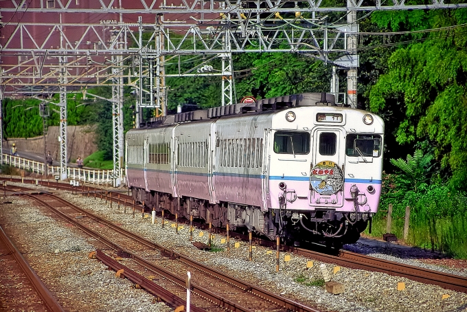 鉄道フォト・写真：JR西日本 国鉄キハ58系気動車 キハ58 6002 山崎駅 (京都府) 鉄道フォト・写真 by 丹波篠山さん - 撮影日 1996/08/02 00:00