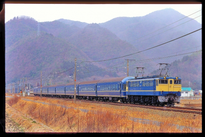 JR西日本 国鉄20系客車 ナハネ20形 EF65 1137 鉄道フォト・写真 by 丹波篠山さん 上郡駅 (JR)：1997年02月21日00時ごろ