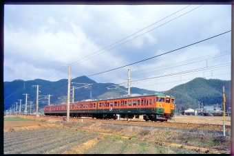 JR西日本 クハ115形 クハ115-1118 鉄道フォト・写真 by 丹波篠山さん 上郡駅 (JR)：1997年02月21日00時ごろ
