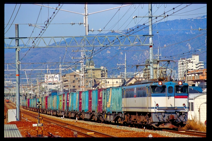 鉄道フォト・写真：JR貨物 国鉄EF65形電気機関車 EF65 1045 甲子園口駅 鉄道フォト・写真 by 丹波篠山さん - 撮影日 1999/01/23 00:00