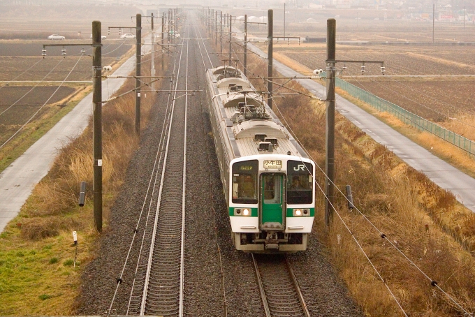 鉄道フォト・写真：JR東日本719系電車 クモハ719-9 岩切駅 鉄道フォト・写真 by 丹波篠山さん - 撮影日 2008/03/20 08:37