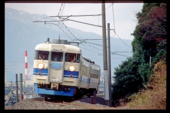 JR西日本 クモハ475形 クモハ475-44 鉄道フォト・写真 by 丹波篠山さん 敦賀駅 (JR)：2001年03月21日00時ごろ