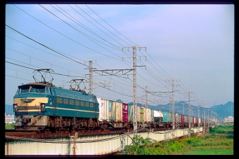JR貨物 国鉄EF66形電気機関車 EF66 14 鉄道フォト・写真 by 丹波篠山さん 姫路駅：2001年11月16日00時ごろ