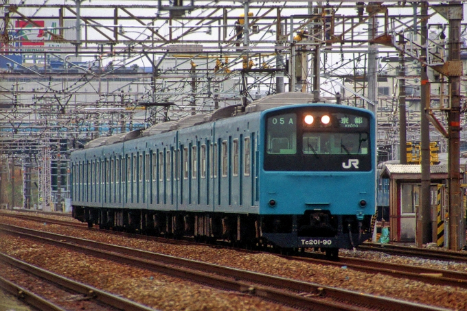 鉄道フォト・写真：JR西日本 国鉄201系電車 クハ201-90 高槻駅 鉄道フォト・写真 by 丹波篠山さん - 撮影日 2006/03/09 00:00