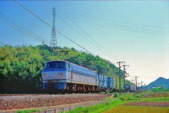 JR貨物 国鉄EF66形電気機関車 EF66 109 鉄道フォト・写真 by 丹波篠山さん 竜野駅：1998年05月04日00時ごろ