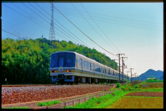 JR西日本 クハ221形 チボリ号(快速) クハ221-56 鉄道フォト・写真 by 丹波篠山さん 竜野駅：1998年05月04日00時ごろ