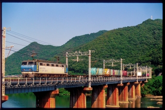 JR貨物 EF200形 EF200-15 鉄道フォト・写真 by 丹波篠山さん 万富駅：2002年10月14日00時ごろ