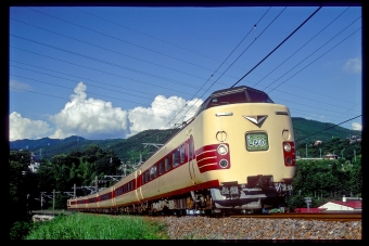 クハ381-121 鉄道フォト・写真