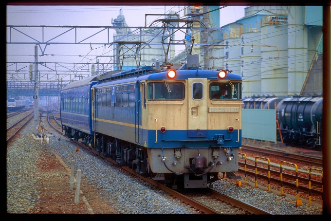 鉄道フォト・写真：JR西日本 国鉄24系客車 EF65 1131 向日町駅 鉄道フォト・写真 by 丹波篠山さん - 撮影日 1998/02/24 00:00