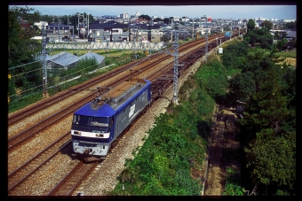 JR貨物 EF210形 EF210-17 鉄道フォト・写真 by 丹波篠山さん 山崎駅 (京都府)：1999年10月11日00時ごろ