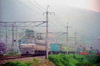 JR貨物 国鉄EF66形電気機関車 EF66 114 鉄道フォト・写真 by 丹波篠山さん 山崎駅 (京都府)：1996年05月18日00時ごろ