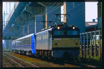 JR貨物 国鉄EF65形電気機関車 EF65 92 鉄道フォト・写真 by 丹波篠山さん 塚本駅：1998年08月25日00時ごろ