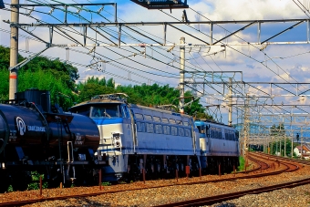 JR西日本 国鉄EF66形電気機関車 EF66 12 鉄道フォト・写真 by 丹波篠山さん 山崎駅 (京都府)：2000年10月17日00時ごろ