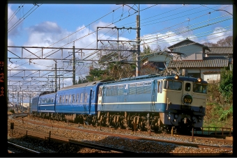 JR西日本 国鉄EF65形電気機関車 なは(特急) EF65 1125 鉄道フォト・写真 by 丹波篠山さん 山崎駅 (京都府)：2005年02月11日00時ごろ