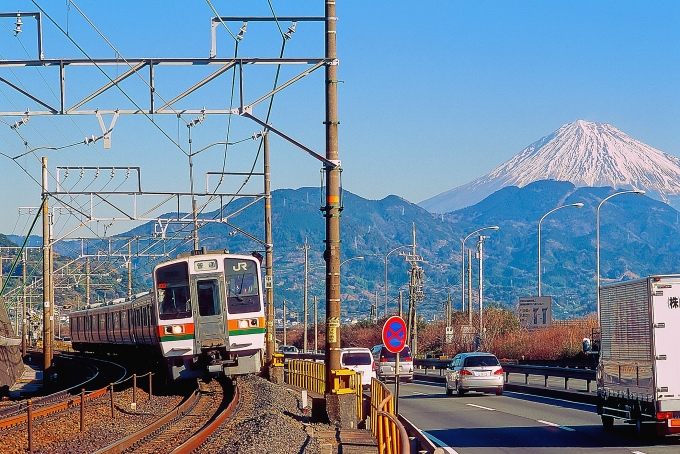 鉄道フォト・写真：JR東海 国鉄211系電車 クハ210-5012 由比駅 鉄道フォト・写真 by 丹波篠山さん - 撮影日 2007/02/11 00:00