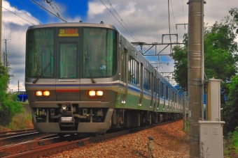 JR西日本 クハ222形 クハ222-6104 鉄道フォト・写真 by 丹波篠山さん 新三田駅：2016年06月23日13時ごろ