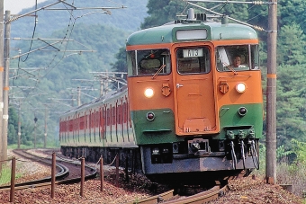 JR西日本 クハ115形 クハ115-325 鉄道フォト・写真 by 丹波篠山さん 上郡駅 (JR)：2001年07月30日00時ごろ