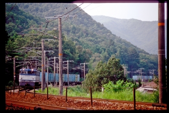 JR貨物 国鉄EF65形電気機関車 EF65 129 鉄道フォト・写真 by 丹波篠山さん 上郡駅 (JR)：2001年07月30日00時ごろ