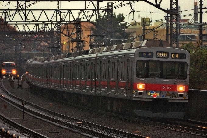 鉄道フォト・写真：東急電鉄 東急9000系電車 9106 多摩川駅 鉄道フォト・写真 by 丹波篠山さん - 撮影日 2009/11/11 13:13