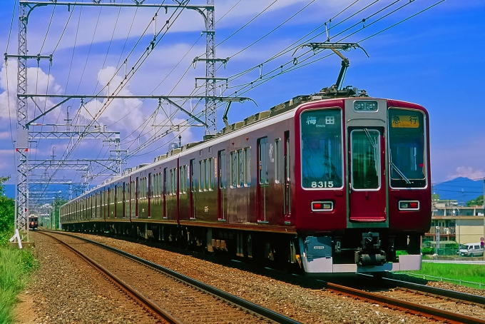 鉄道フォト・写真：阪急電鉄 阪急8300系電車 8315 大山崎駅 鉄道フォト・写真 by 丹波篠山さん - 撮影日 2000/08/04 00:00