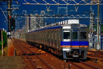 南海電鉄 南海6000系電車 6356 鉄道フォト・写真 by 丹波篠山さん 初芝駅：2014年10月24日10時ごろ