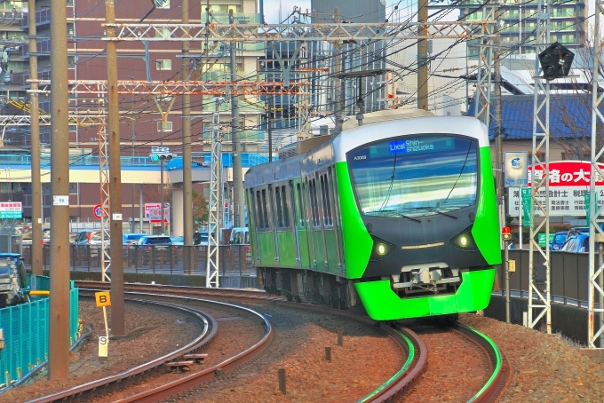 鉄道フォト・写真：静岡鉄道A3000形電車 A3008 柚木駅 (静岡鉄道) 鉄道フォト・写真 by 丹波篠山さん - 撮影日 2022/01/08 13:49