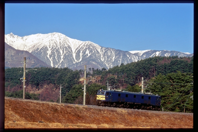 鉄道フォト・写真：JR東海 国鉄EF58形電気機関車 EF58 157 田切駅 鉄道フォト・写真 by 丹波篠山さん - 撮影日 2000/01/29 00:00