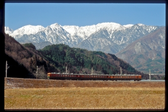 JR東海 国鉄165系電車 天竜(急行) モハ164-72 鉄道フォト・写真 by 丹波篠山さん 田切駅：2000年01月29日00時ごろ