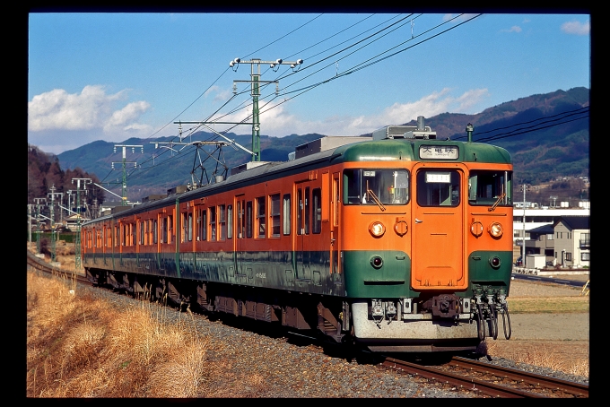 鉄道フォト・写真：JR東海 国鉄115系電車 クモハ115-2003 北殿駅 鉄道フォト・写真 by 丹波篠山さん - 撮影日 2000/01/29 00:00