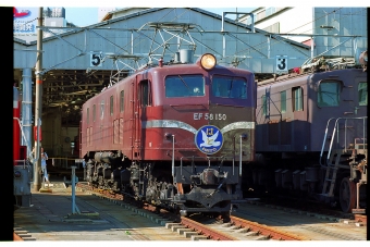 JR西日本 国鉄EF58形電気機関車 はと(特急) FE58 150 鉄道フォト・写真 by 丹波篠山さん 新大阪駅 (JR)：1996年11月03日00時ごろ