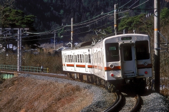 JR東海 クハ118形 クハ118-19 鉄道フォト・写真 by 丹波篠山さん 田切駅：2000年01月29日00時ごろ