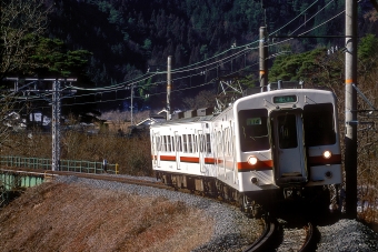 JR東海 クハ118形 クハ118-22 鉄道フォト・写真 by 丹波篠山さん 田切駅：2000年01月29日00時ごろ