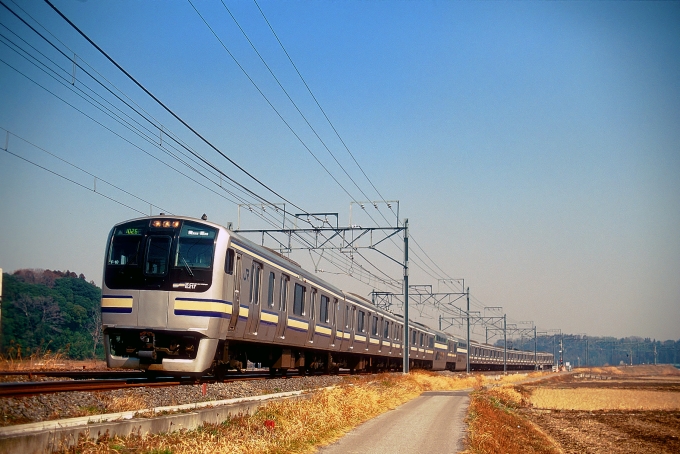 鉄道フォト・写真：JR東日本E217系電車 クハE216-2037 物井駅 鉄道フォト・写真 by 丹波篠山さん - 撮影日 2000/03/07 00:00