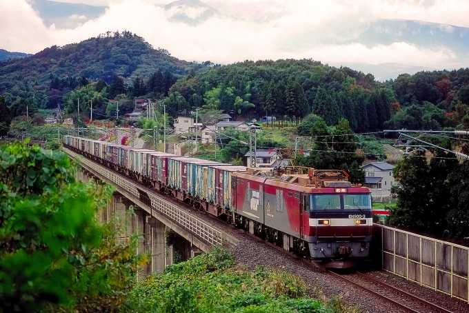 鉄道フォト・写真：JR貨物EH500形電気機関車 EH500-3 金谷川駅 鉄道フォト・写真 by 丹波篠山さん - 撮影日 2000/10/30 00:00