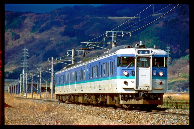 鉄道フォト・写真：JR東日本 国鉄115系電車 クハ115-1008 稲荷山駅 鉄道フォト・写真 by 丹波篠山さん - 撮影日 2003/04/09 00:00