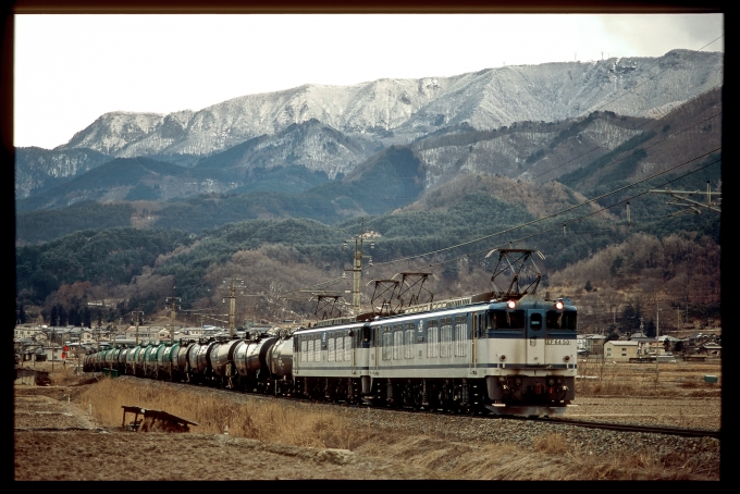 鉄道フォト・写真：JR貨物 国鉄EF64形電気機関車 EF64 50&EF64 51 聖高原駅 鉄道フォト・写真 by 丹波篠山さん - 撮影日 2003/03/12 00:00