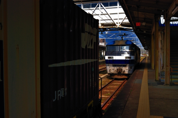 鉄道フォト・写真：JR貨物EF210形電気機関車 EF210-145 宇部駅 鉄道フォト・写真 by 丹波篠山さん - 撮影日 2014/05/09 09:14