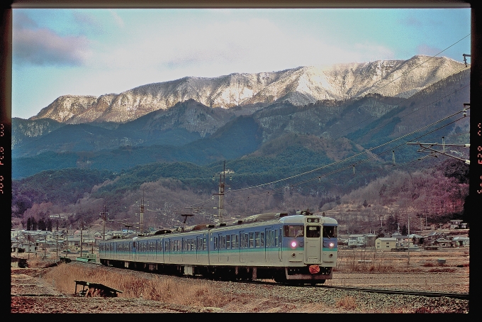 鉄道フォト・写真：JR東日本 国鉄115系電車 クハ115-1001 聖高原駅 鉄道フォト・写真 by 丹波篠山さん - 撮影日 2003/03/12 00:00